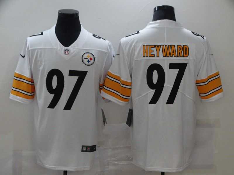 Men Pittsburgh Steelers 97 Heyward White Nike Limited Vapor Untouchable NFL Jerseys